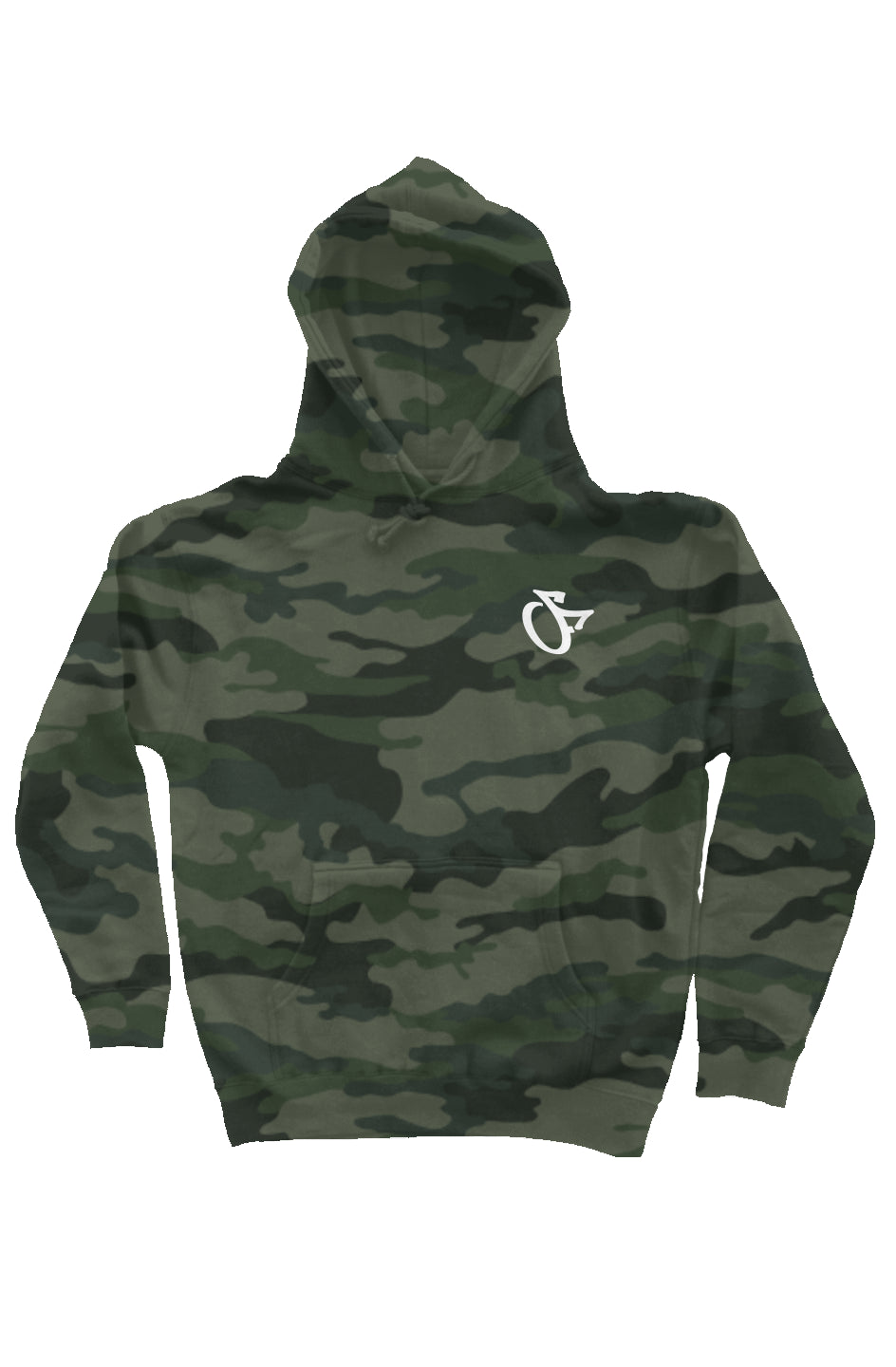 Sketchy Camo Heavyweight Hoodie
